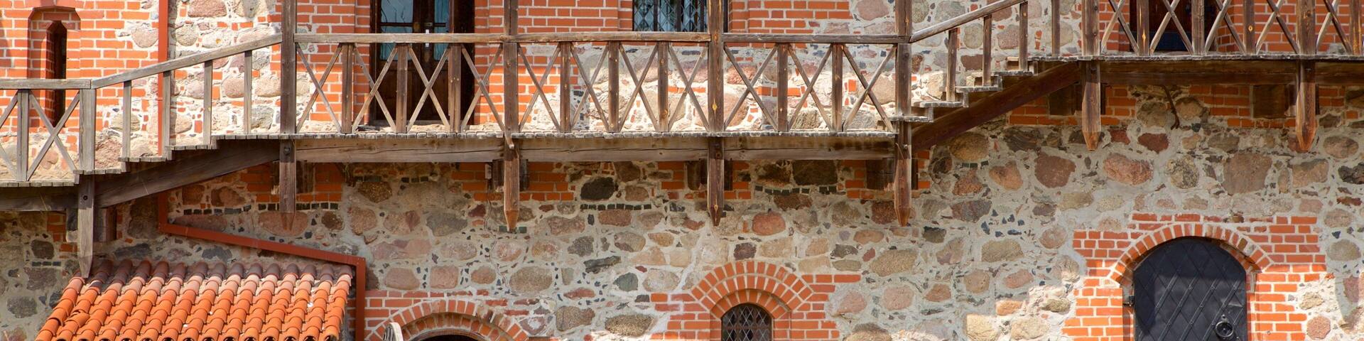 Trakai Island Castle which includes heritage elements
