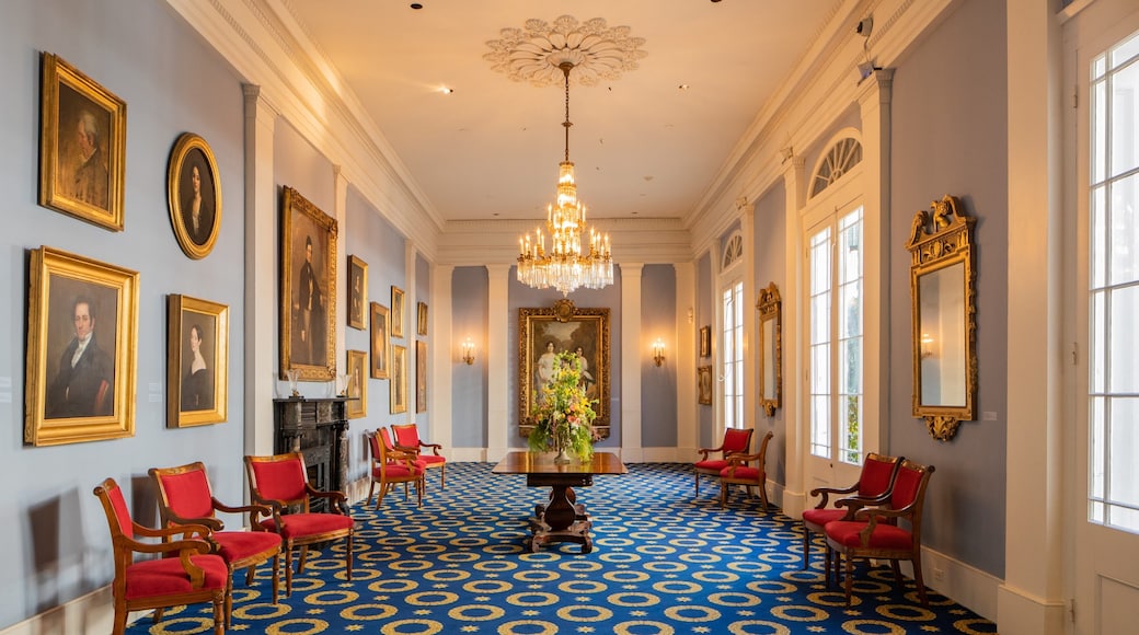 Historic New Orleans Collection featuring interior views, art and heritage elements