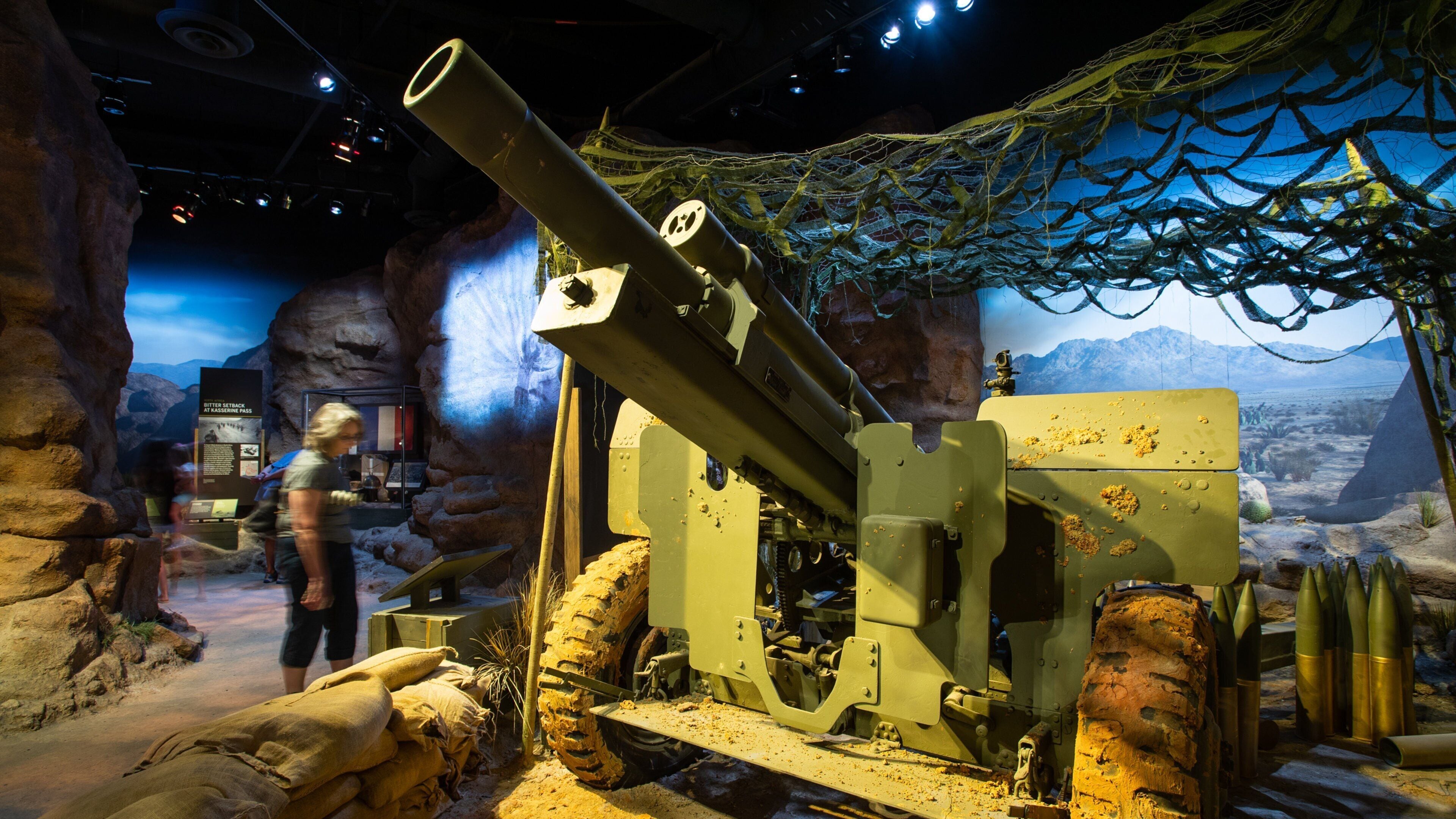 National World War II Museum which includes military items and interior views