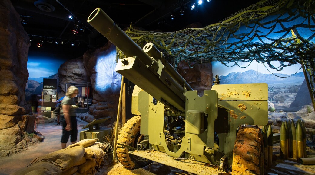 National World War II Museum which includes military items and interior views