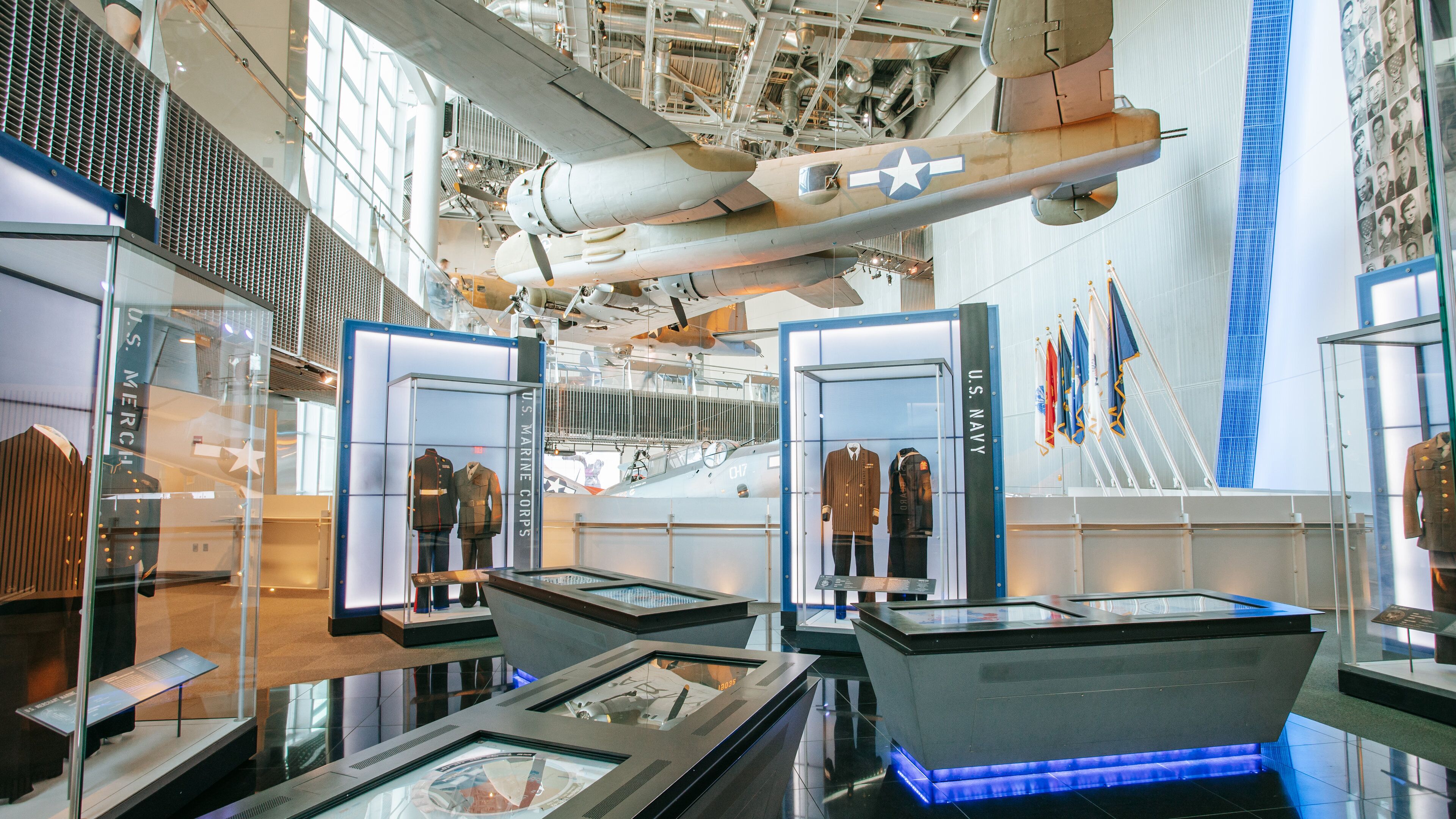 National World War II Museum which includes interior views and heritage elements