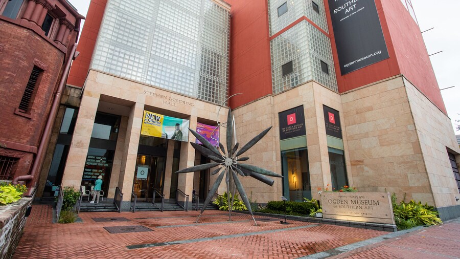 Ogden Museum of Southern Art which includes outdoor art