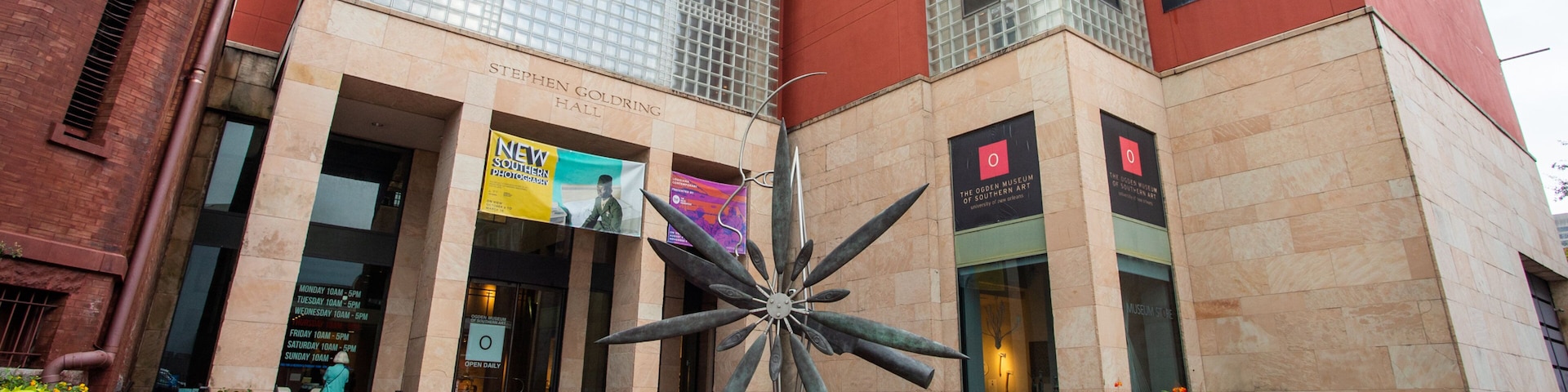 Ogden Museum of Southern Art which includes outdoor art