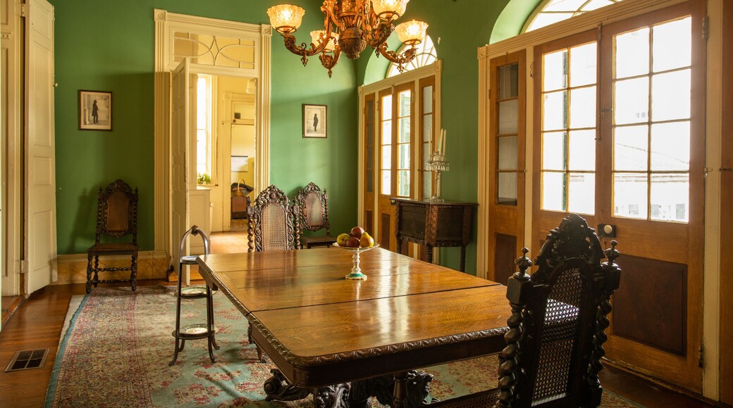 Beauregard-Keyes House which includes interior views, a house and heritage elements