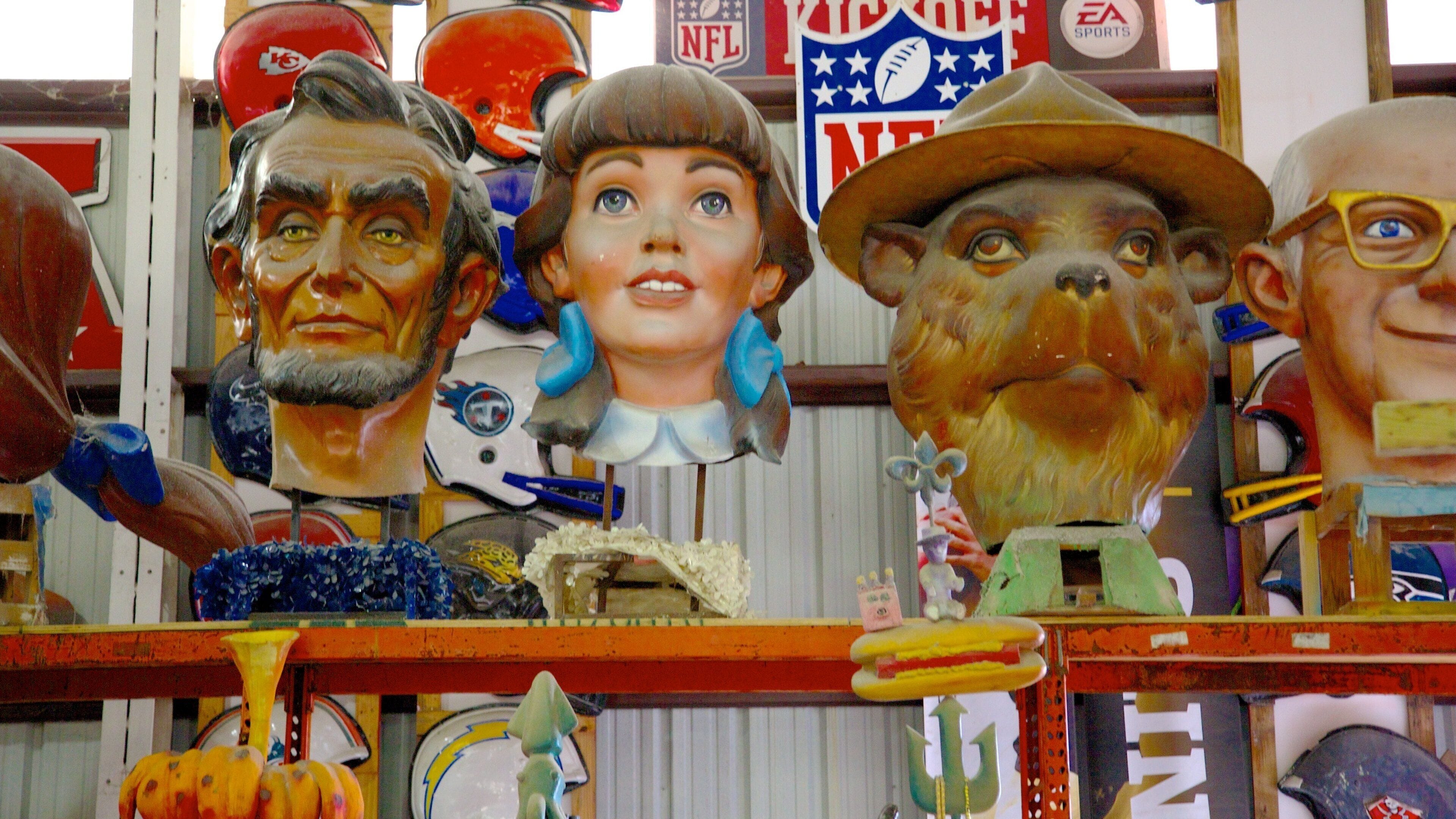 世界嘉年華 设有 指示牌, 藝術 和 戶外藝術