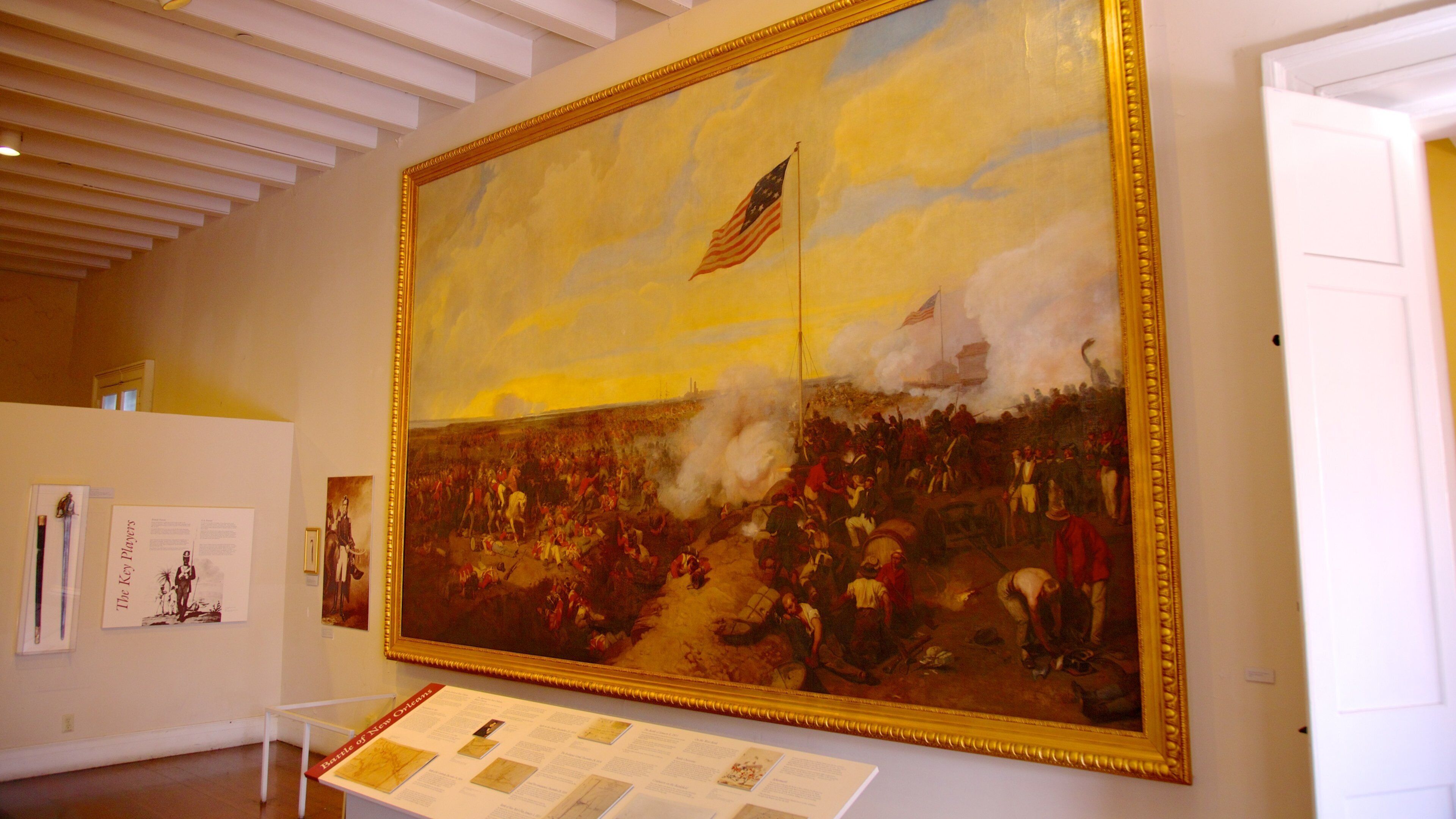 Visit to The Cabildo in New Orleans showcasing historical exhibits and American heritage