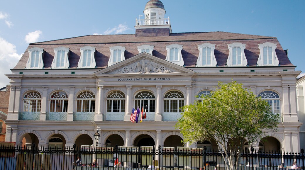 Historic Cabildo stands prominently in New Orleans, showcasing early American architecture and rich cultural heritage