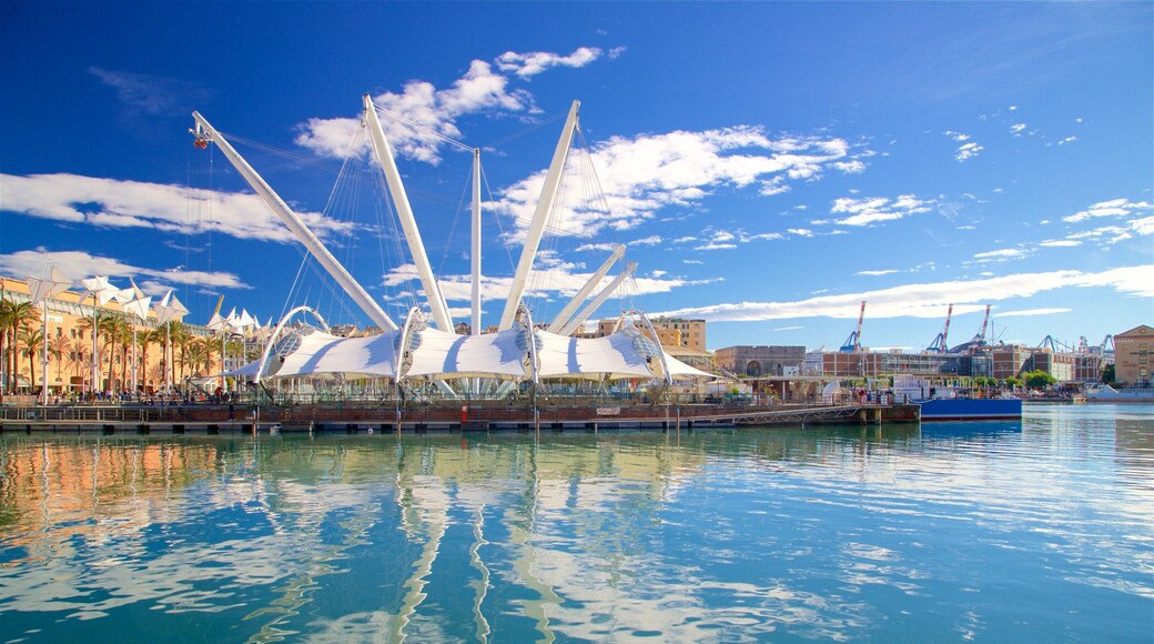 The Bigo Lift featuring a city and a bay or harbor