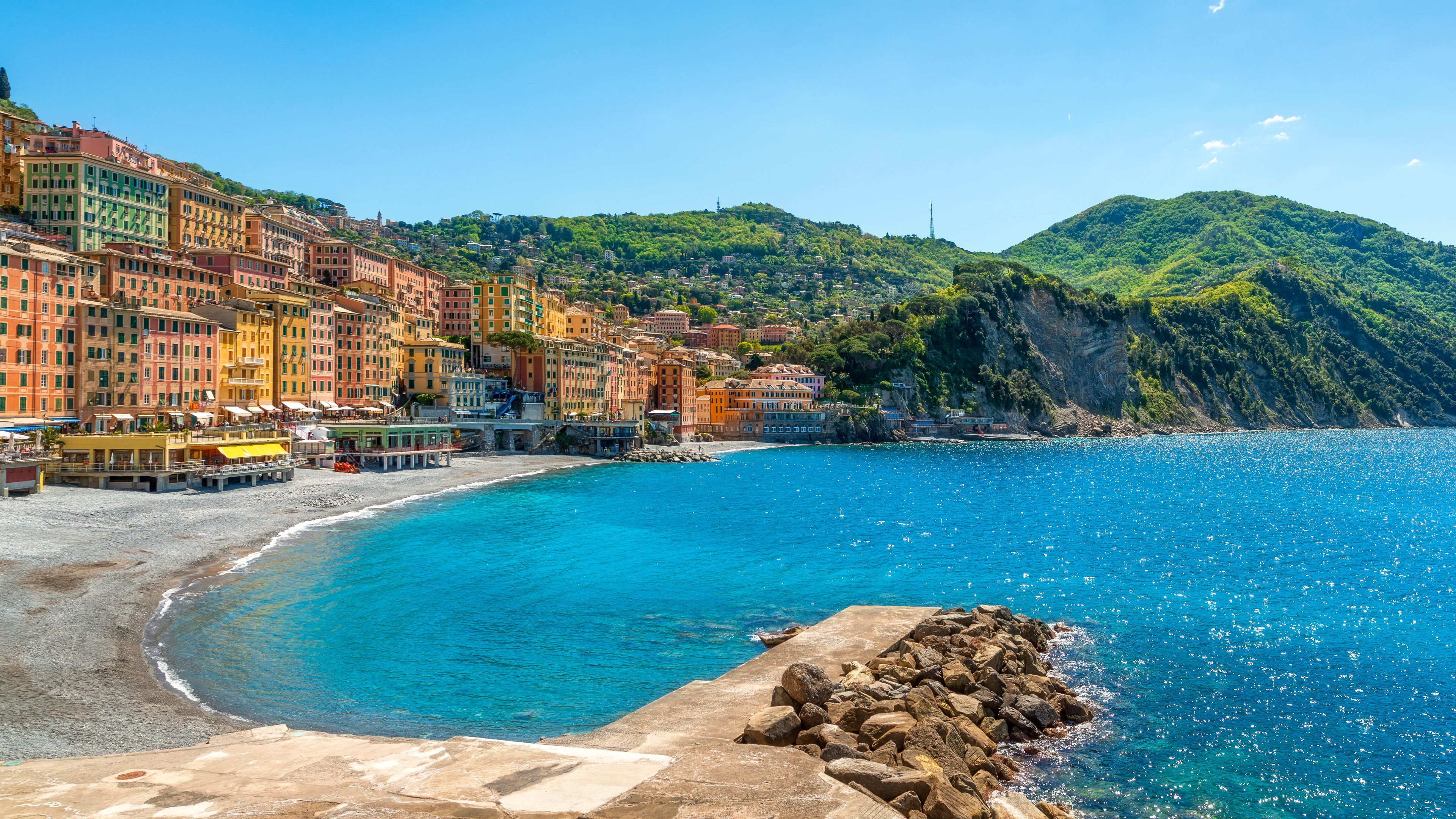 Strand von Camogli