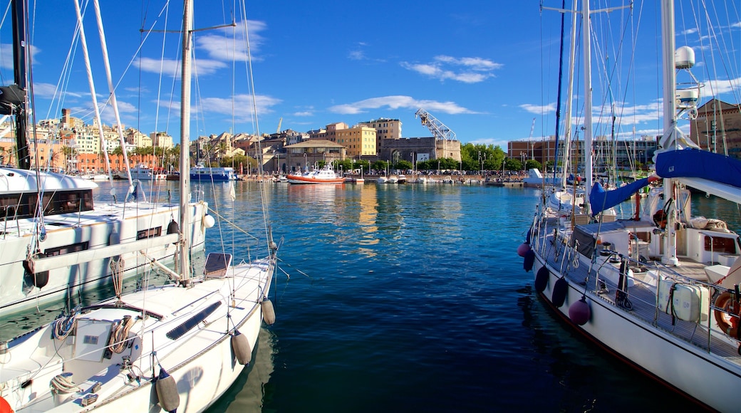 Old Port featuring a city and a bay or harbor