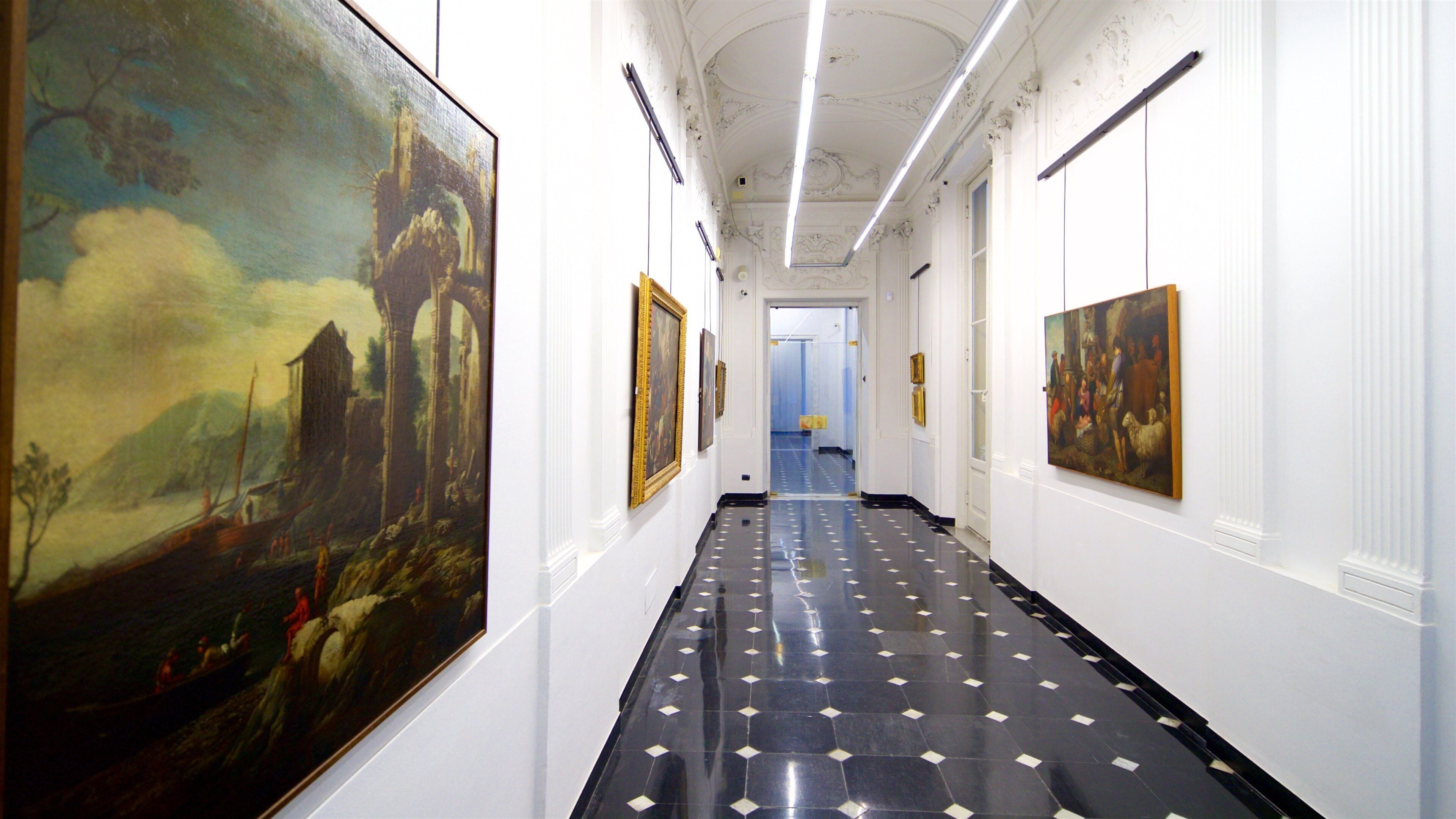 Liguria which includes religious elements, art and interior views