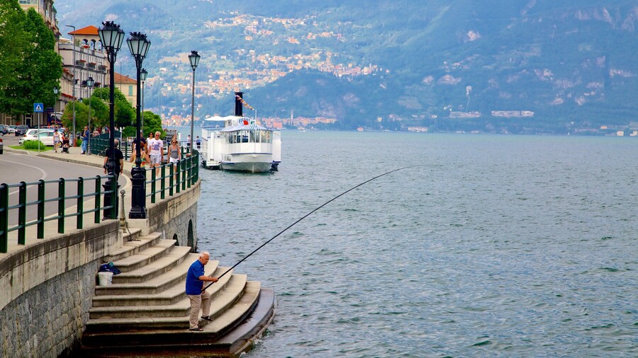 Villa Carlotta showing fishing, general coastal views and a bay or harbor