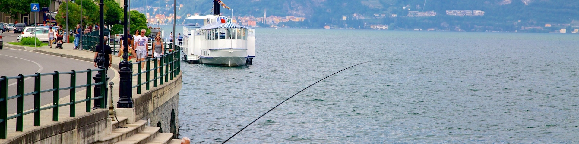 Villa Carlotta showing fishing, general coastal views and a bay or harbor