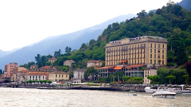 Villa Carlotta mit einem Küstenort und allgemeine Küstenansicht