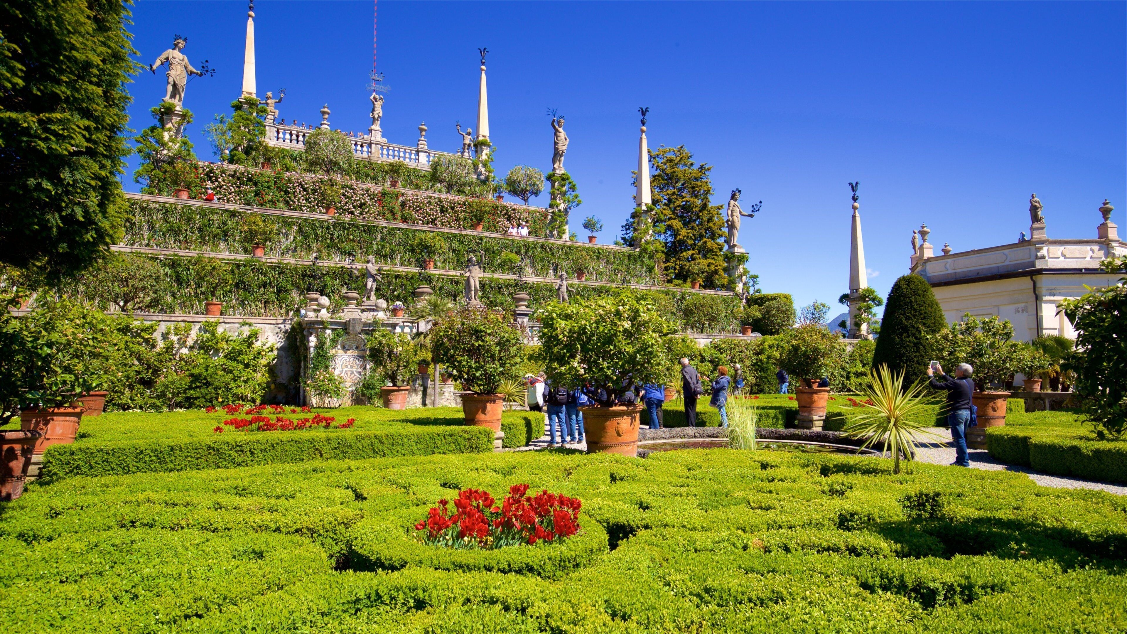 イゾラ ベッラ植物園 どの含み 花 と 庭園