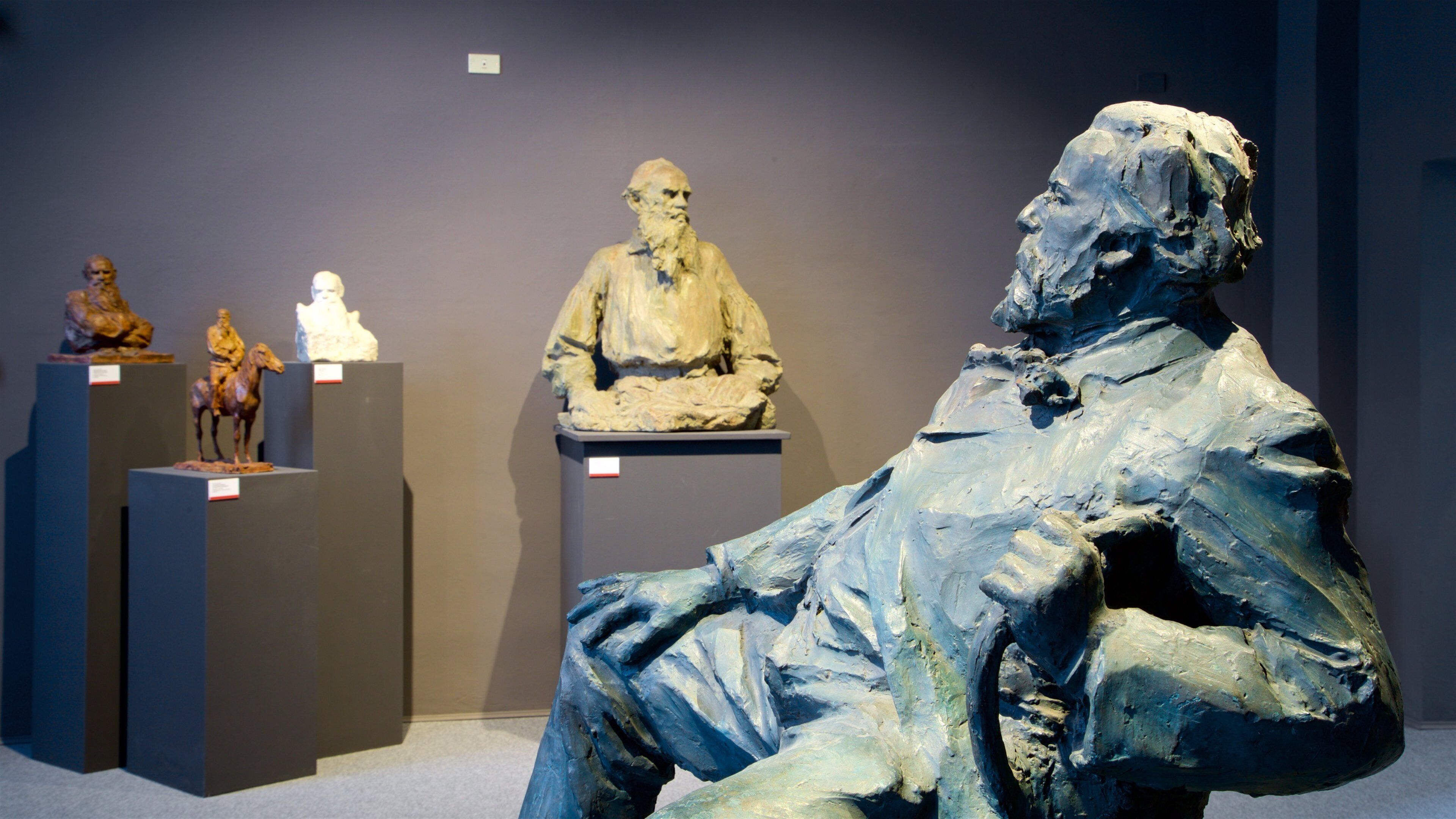 Paesaggio Museum featuring interior views and a statue or sculpture