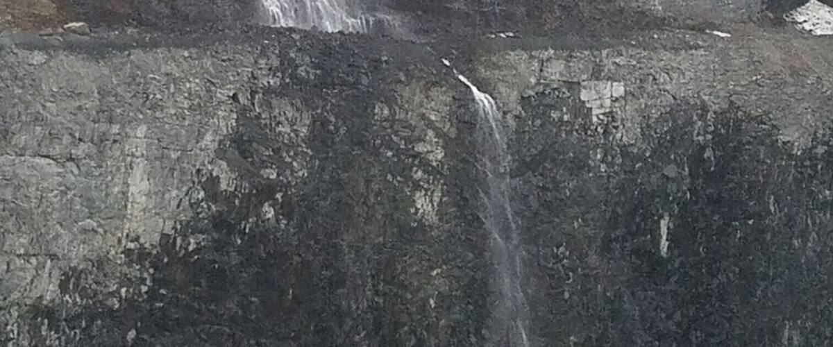 Very cool waterfall at mt. Tom