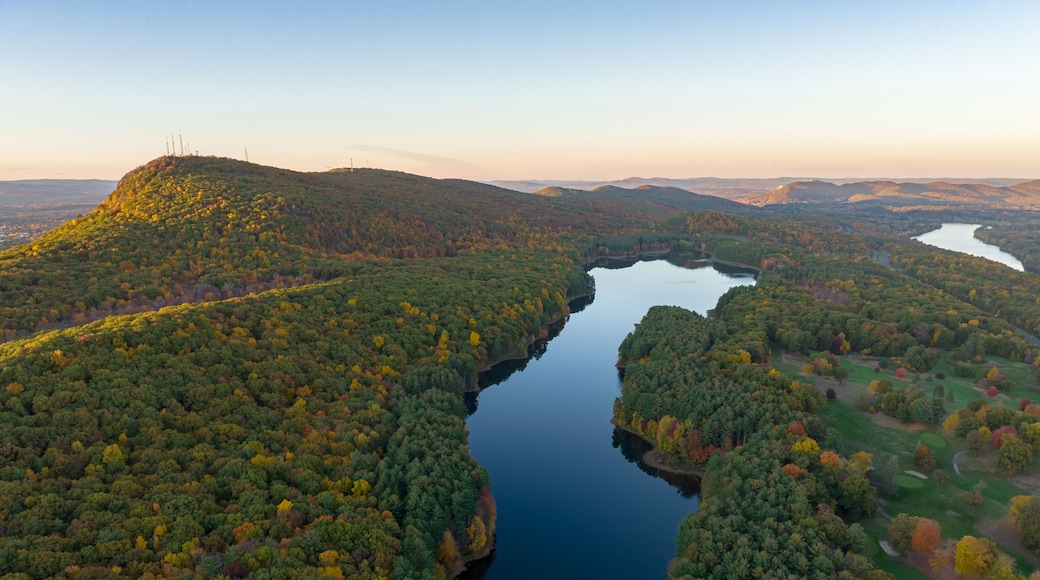 Holyoke MA - Mt Tom From High Altitude