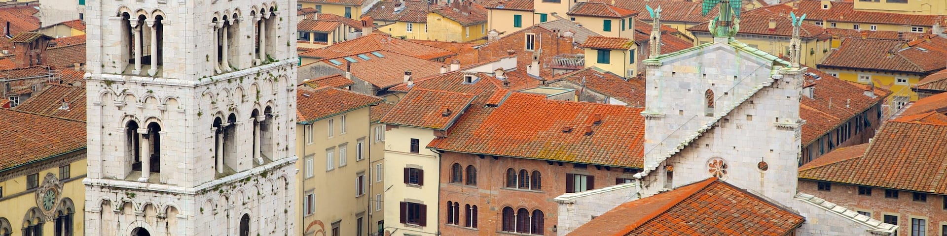 Torre delle Ore welches beinhaltet historische Architektur und Stadt