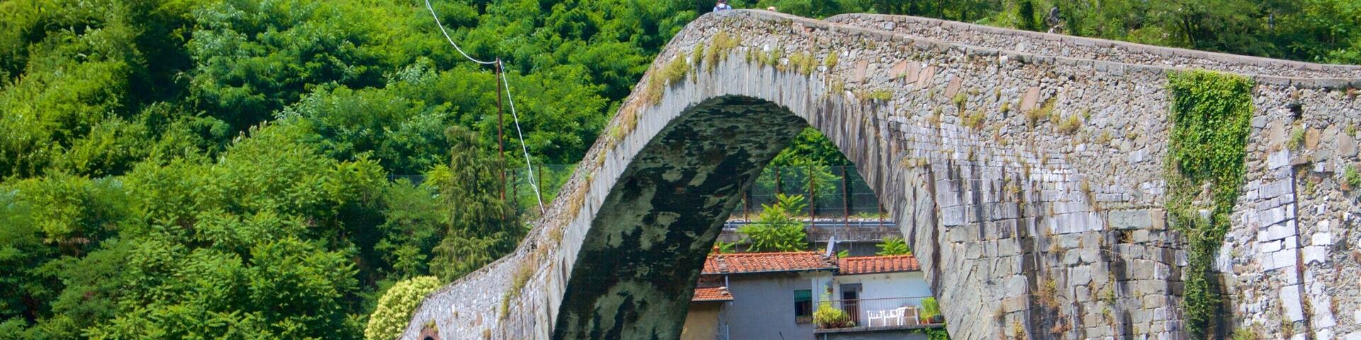 Ponte della Maddalena featuring a bridge