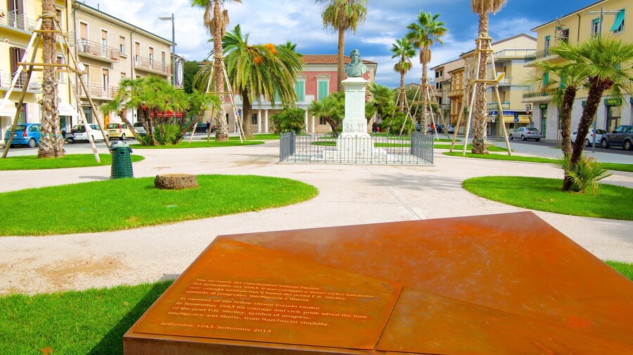 Villa Paolina which includes a statue or sculpture, heritage elements and a park