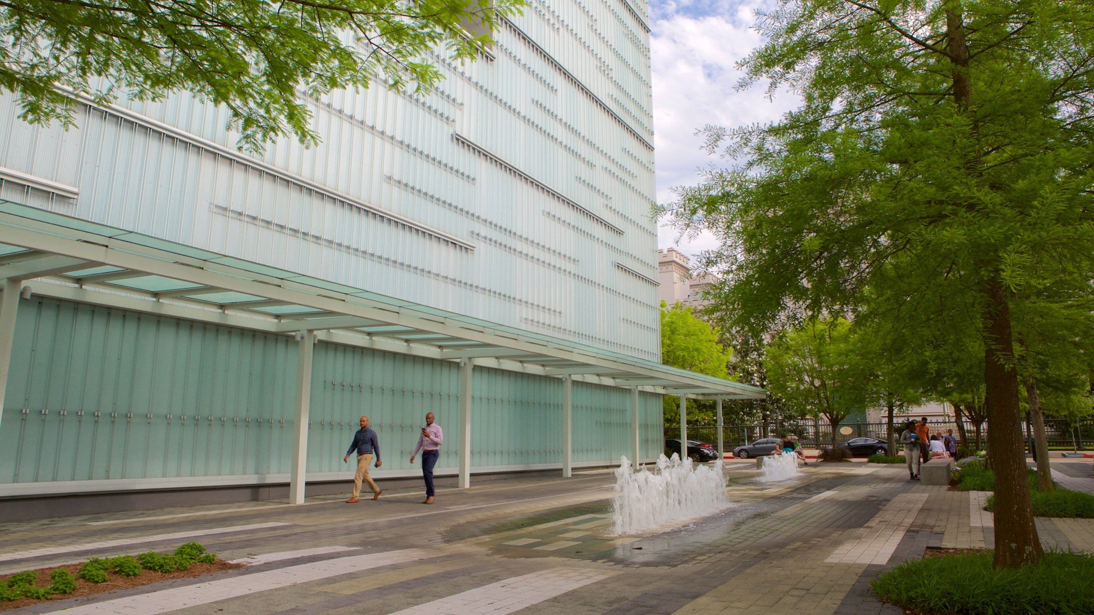 Shaw Center for the Arts som inkluderer fjell