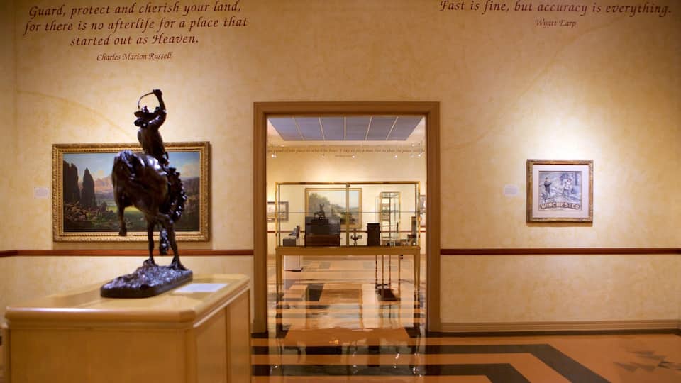 R.W. Norton Art Gallery which includes interior views