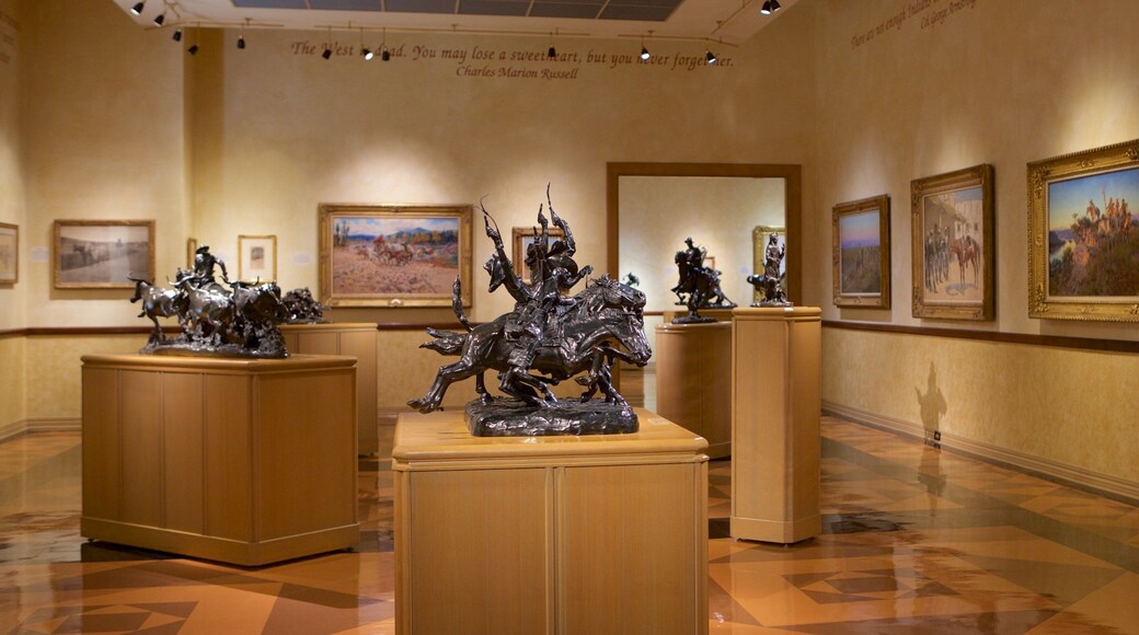 R.W. Norton Art Gallery which includes interior views