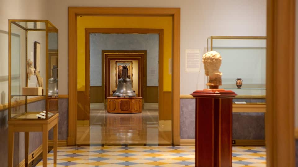 R.W. Norton Art Gallery showing interior views