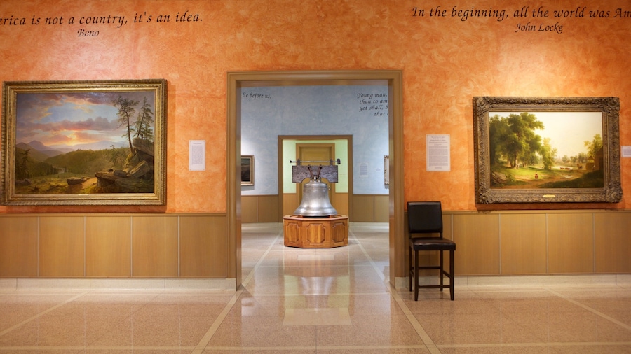 R.W. Norton Art Gallery featuring interior views