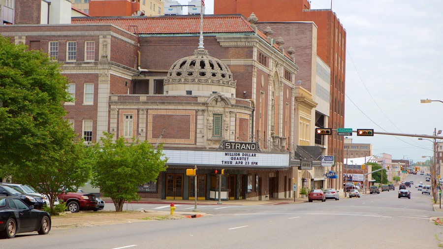 Strand Theatre qui includes scÚnes de rue, patrimoine architectural et scÚnes de théùtre