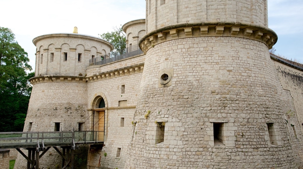 Fort Thungen featuring heritage elements, chateau or palace and heritage architecture