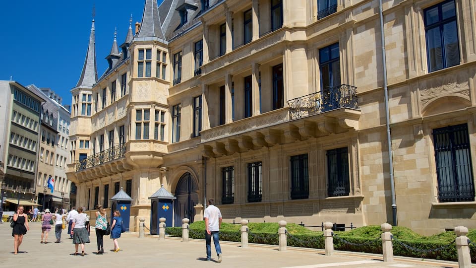 Grand Ducal Palace featuring chateau or palace, heritage elements and heritage architecture