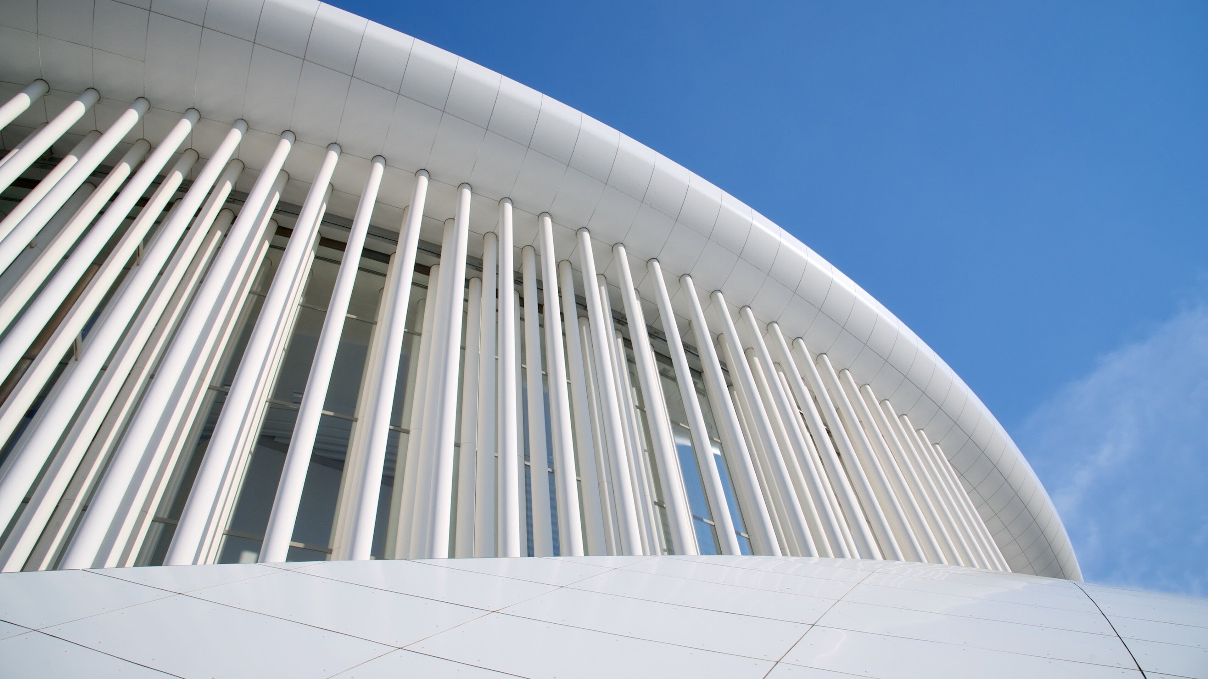 Philharmonie Luxembourg featuring modern architecture