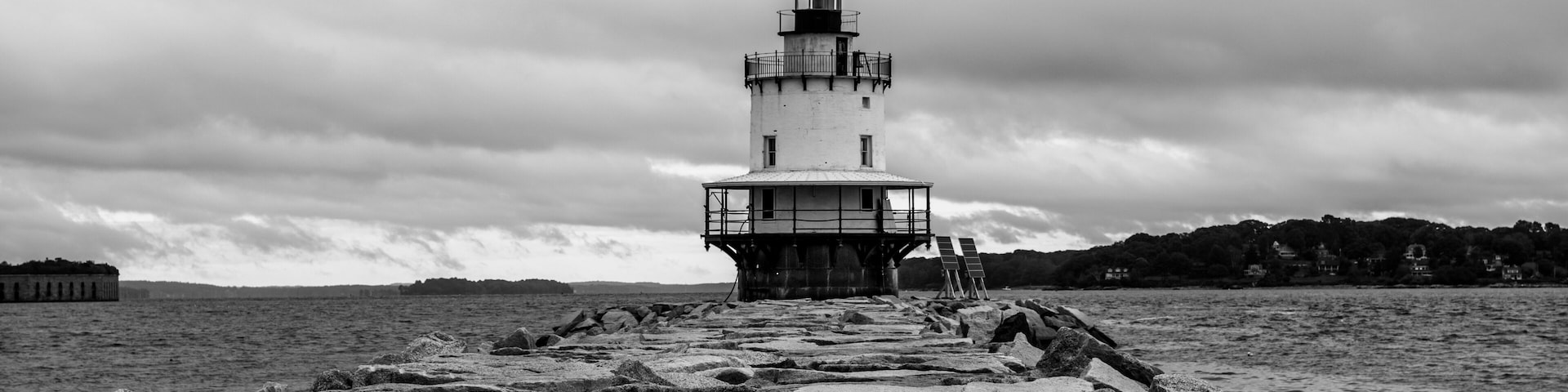 Spring Point Ledge Lighthouse is the only caisson-style light station in the USA that visitors can walk to. Located on the breakwater at Southern Maine Community College in South Portland.