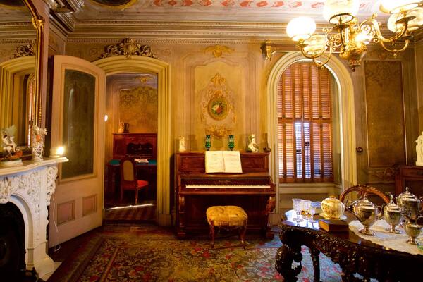 ビクトリア邸 フィーチャー 家屋, 遺跡・遺産 と 屋内の眺め