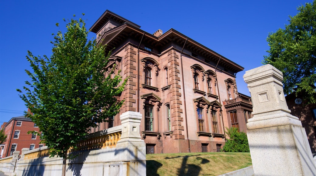 Victoria Mansion which includes a house and heritage elements