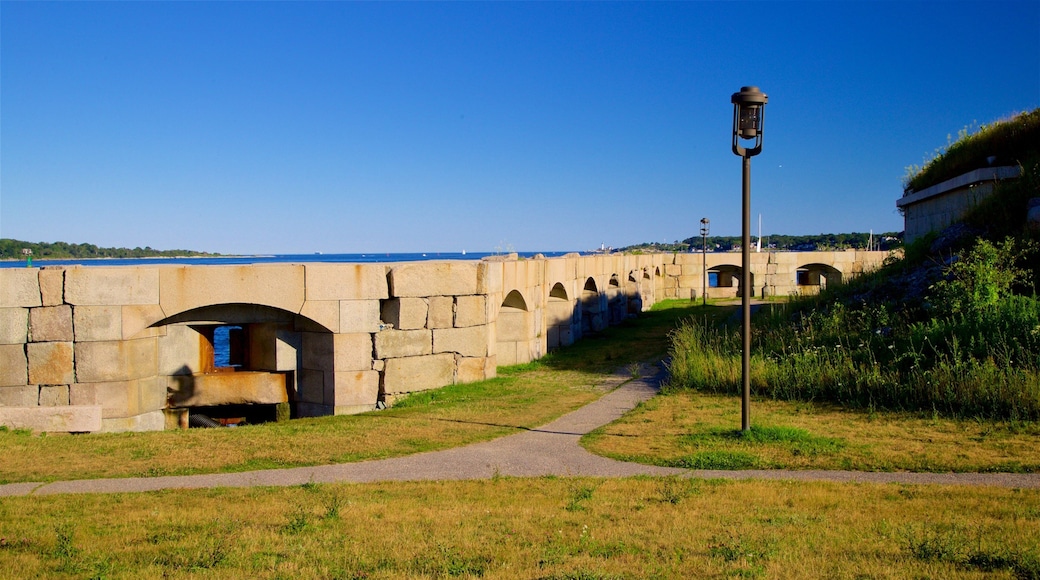 Fort Preble som inkluderer park