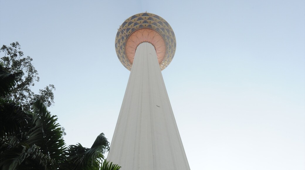Kuala Lumpur Tower which includes a city and modern architecture
