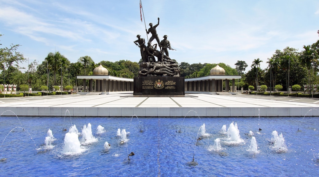 The Tugu Negara National Monument in Kuala Lumpur