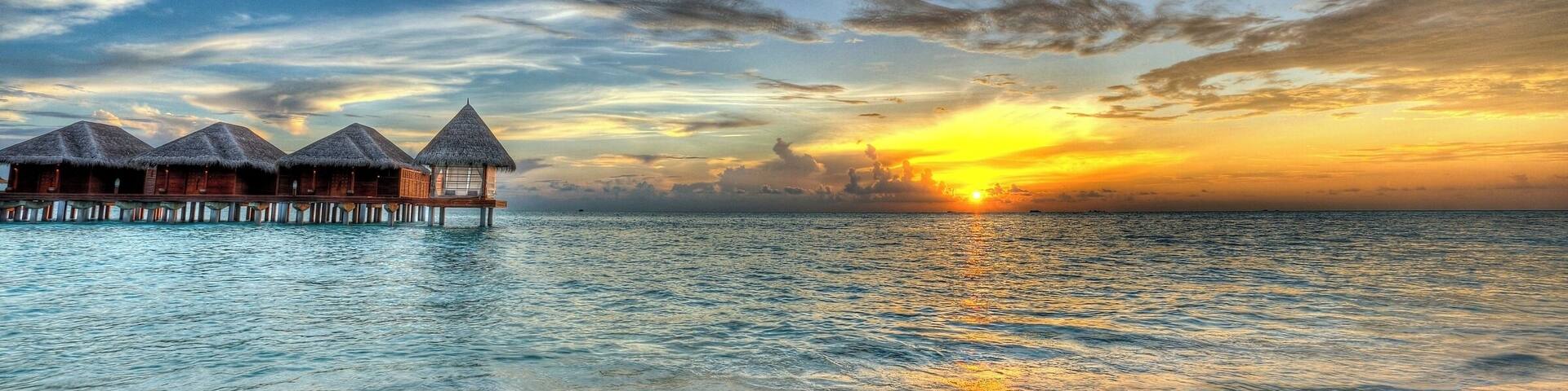 500px Photo ID: 14887167 - Another day has ended for us in paradise. This sunset was taken at Dhigufinolhu Island in the South Malé Atoll, of Anantara Dhigu Resort & Spa in Maldives