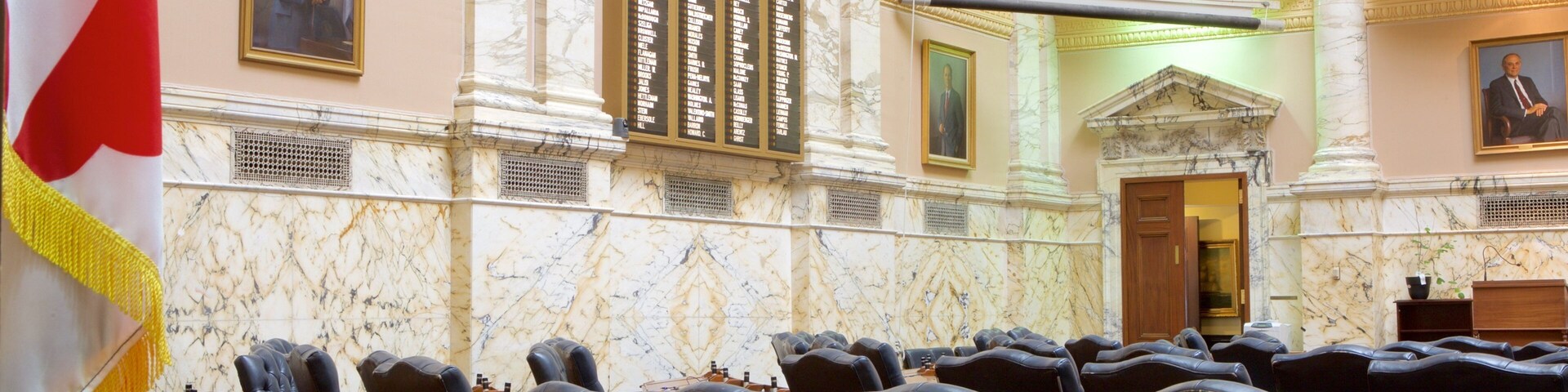 Maryland State House mostrando elementos patrimoniales y vista interna