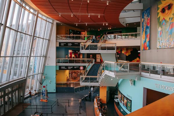 Maryland Science Center showing interior views