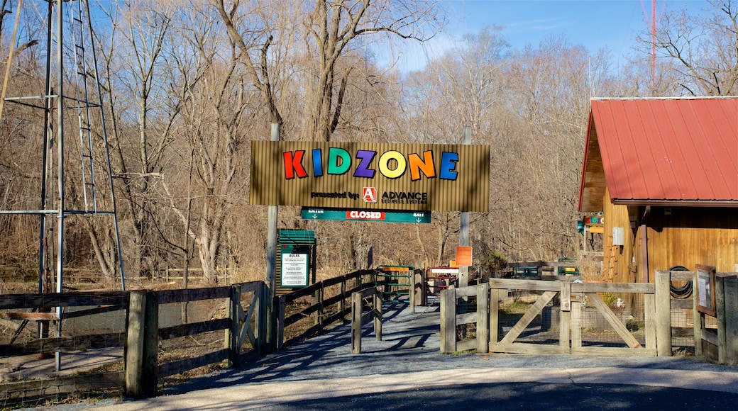 Dierentuin van Maryland inclusief bewegwijzering