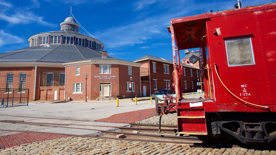 B&O Railroad Museum presenterar jÀrnvÀgsobjekt