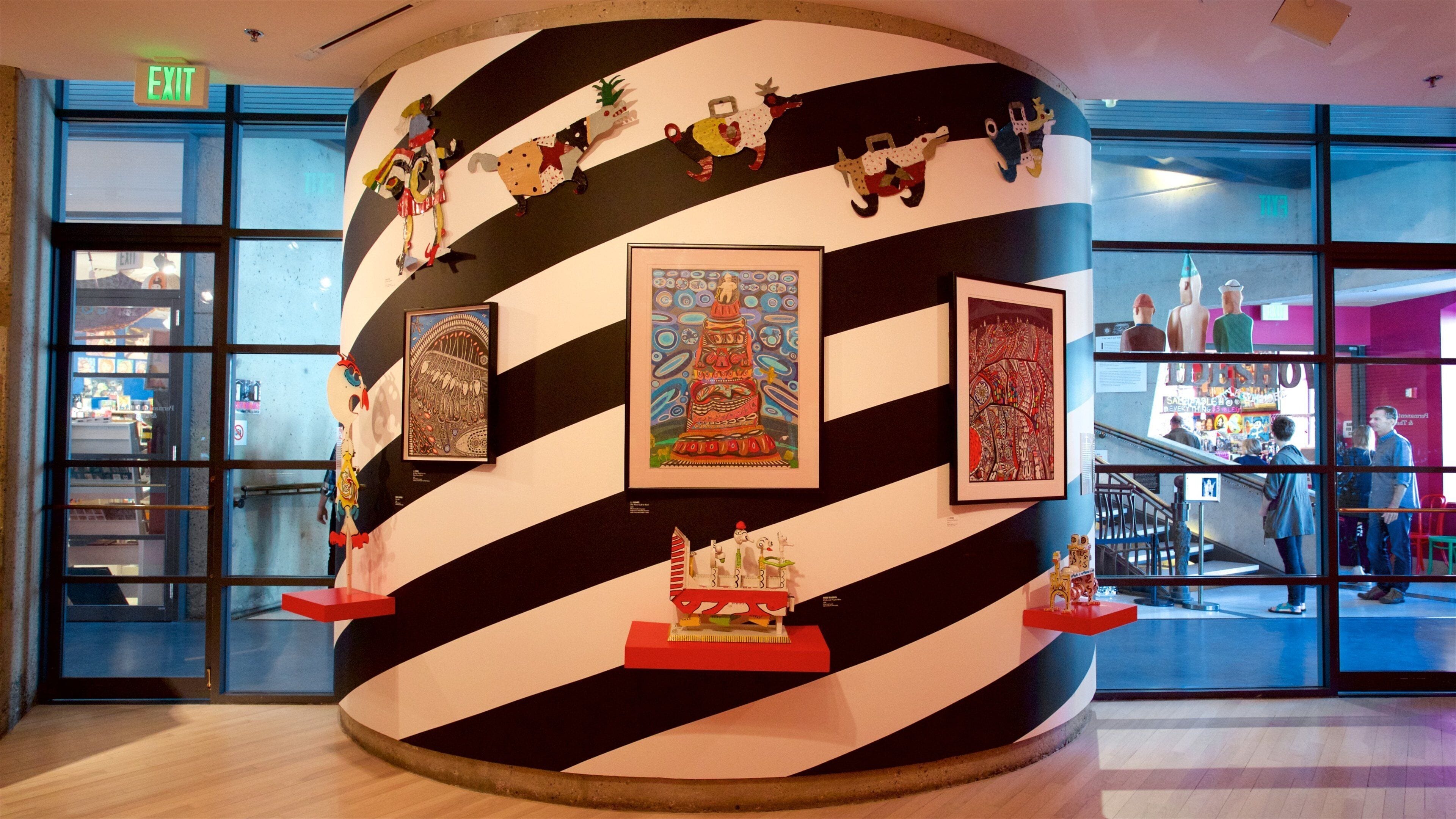 American Visionary Art Museum og byder på interiør og kunst