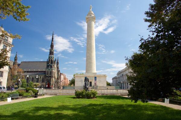 Washington Monument caratteristiche di giardino