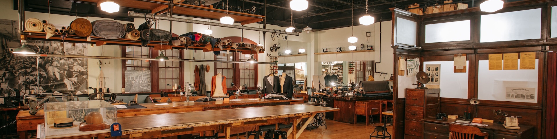 Baltimore Museum of Industry showing interior views