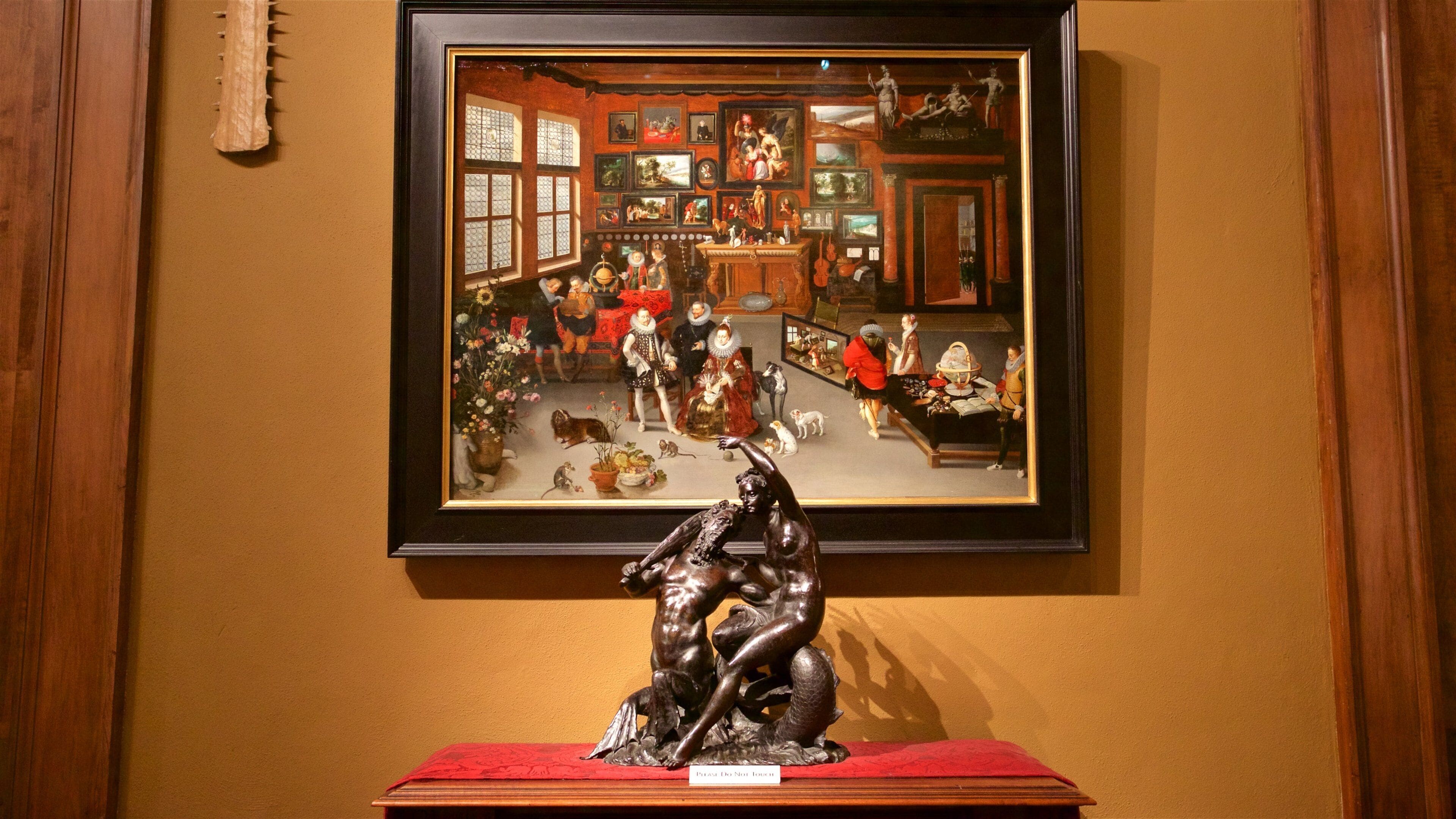 Walters Art  Museum som viser kunst og interiør