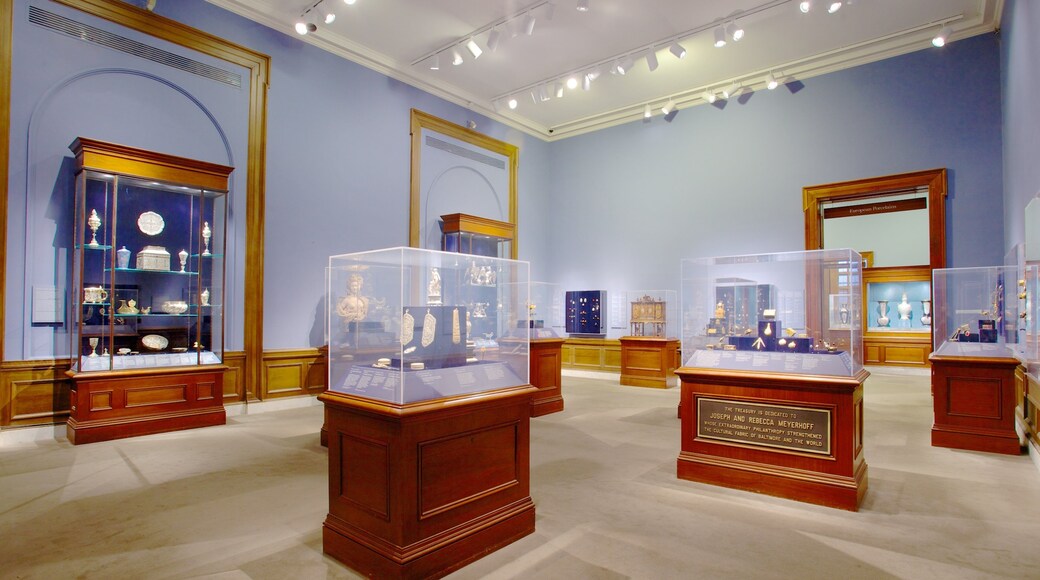 華特斯博物館 呈现出 內部景觀 和 藝術